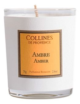 Ароматическая свеча Amber (амбра): Свеча 75г