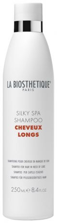 Шампунь для придания шелковистости длинным волосам Silky Spa Shampoo Cheveux Longs: Шампунь 250мл