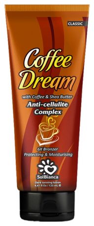 Крем для загара в солярии Coffee Dream Anti-Cellulite Complex: Крем 125мл
