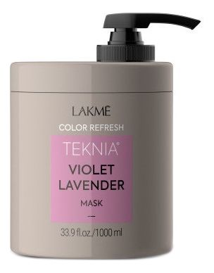Маска для поддержания оттенка окрашенных волос Teknia Ultra Violet Lavender Mask: Маска 1000мл