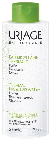 Мицеллярная вода для жирной и комбинированной кожи Eau Thermale Micellaire: Вода 500мл