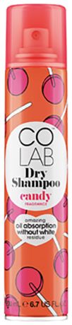 Сухой шампунь для волос прозрачный Candy 200мл (конфетный аромат)