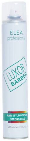 Лак для волос сильной фиксации Luxor Barber Hair Styling Spray Strong Hold 500мл