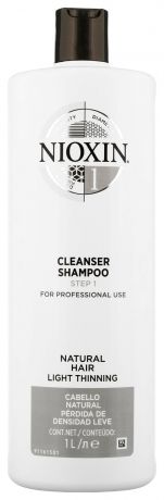 Очищающий шампунь для волос 3D Care System Cleanser Shampoo 1: Шампунь 1000мл