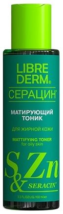 Матирующий тоник для лица Серацин Seracin Mattifying Toner 100мл