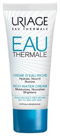 Увлажняющий крем для сухой кожи лица Eau Thermale Creme Deau Riche 40мл