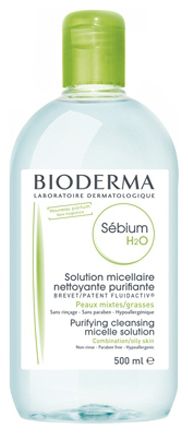 Мицеллярная вода для лица Sebium H2O Solution Micellaire: Вода 500мл