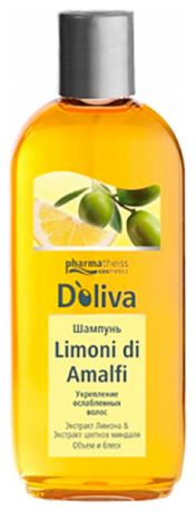 Шампунь для укрепления ослабленных волос Limoni Di Amalfi 200мл