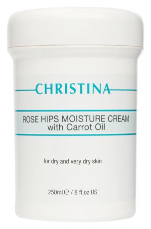 Увлажняющий крем для лица и зоны декольте с маслом моркови Rose Hips Moisture Cream With Carrot Oil 250мл