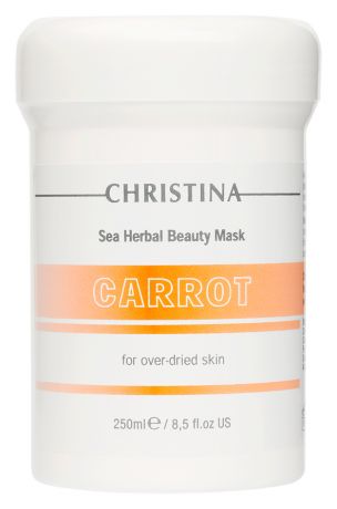 Маска для лица на основе морских трав Морковь Sea Herbal Beauty Mask Carrot 250мл