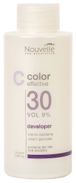 Окислительная эмульсия для окрашивания волос Color Effective Developer Cream Peroxide 9%: Эмульсия 100мл