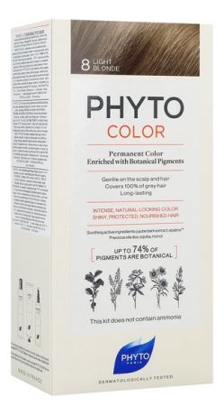 Краска для волос Phyto Color: 8 Светлый блонд