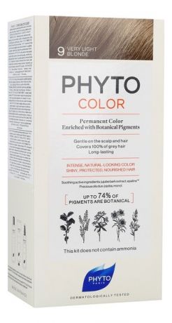 Краска для волос Phyto Color: 9 Очень светлый блонд