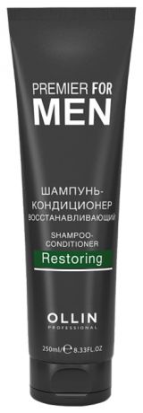 Восстанавливающий шампунь-кондиционер для волос Premier For Men Shampoo-Conditioner Restoring 250мл