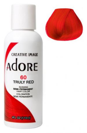 Краска для волос Adore Hair Color 118мл: 60 Truly Red