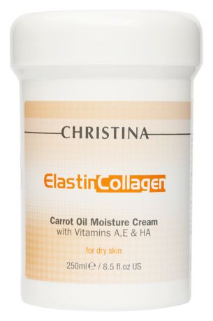 Увлажняющий крем для лица с маслом моркови Elastin Collagen Carrot Oil Moisture Cream: Крем 250мл