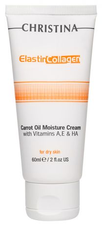 Увлажняющий крем для лица с маслом моркови Elastin Collagen Carrot Oil Moisture Cream: Крем 60мл