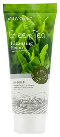 Пенка для умывания с экстрактом зеленого чая Green Tea Cleansing Foam 100мл (натуральная)