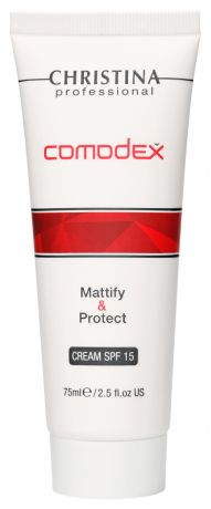 Матирующий защитный крем для лица Comodex Mattify & Protect Cream SPF15 75мл