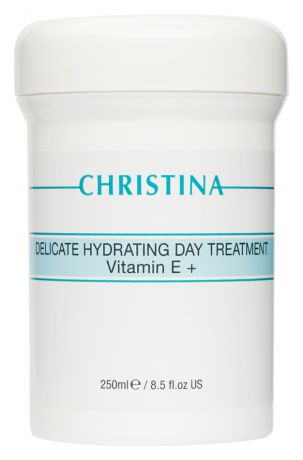 Увлажняющий дневной крем для лица Delicate Hydrating Day Treatment Vitamin E + 250мл