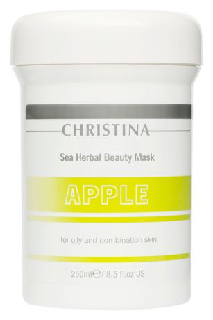 Маска для лица на основе морских трав Яблоко Apple Sea Herbal Beauty Mask: Маска 250мл