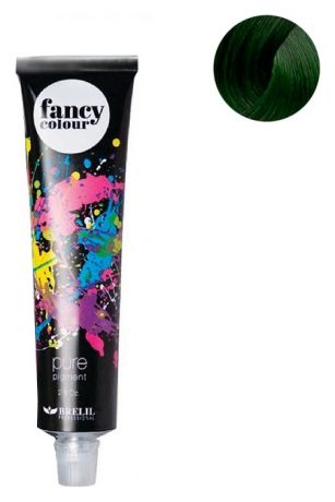Крем-краска для волос Fancy Colour Pure Pigment 60мл: Зеленый