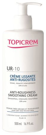 Смягчающий крем для огрубевшей кожи рук и ног Ur-10 Creme Lissante Anti-Rugosites: Крем 500мл