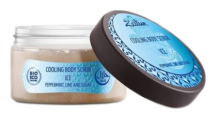 Пенящийся крио-скраб для тела Лед Cooling Body Scrub Ice 250мл (мята и лайм)