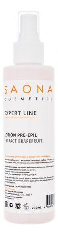 Лосьон перед депиляцией с экстрактом грейпфрута Expert Line Lotion Pre-Epil Extract Grapefruit: Лосьон 200мл