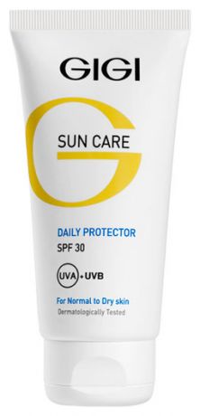 Солнцезащитный крем с защитой днк Sun Care Daily Protector For Normal To Dry Skin SPF30 75мл
