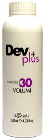 Осветляющая эмульсия для окрашивания волос 9% Dev Plus: Эмульсия 120мл