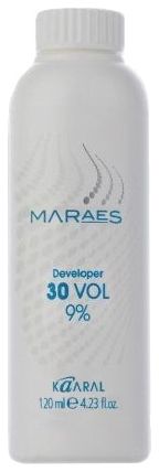 Окисляющая эмульсия для окрашивания волос 9% Maraes Developer: Эмульсия 120мл