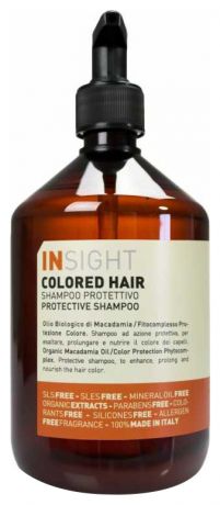 Шампунь для волос с экстрактом хны и маслом манго Colored Hair Protective Shampoo: Шампунь 400мл