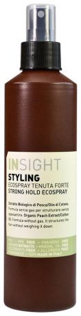Лак для волос с маслом хлопка Styling Strong Hold Ecospray 250мл