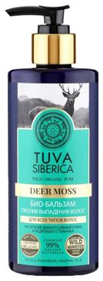Био-бальзам для волос против выпадения Tuva Siberica Deer Moss 300мл