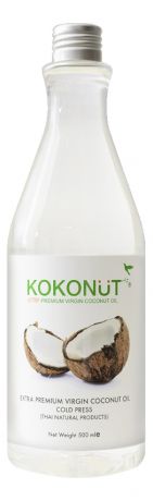 Масло кокосовое для тела Extra Premium Virgin Coconut Oil: Масло 500мл (бутылка)