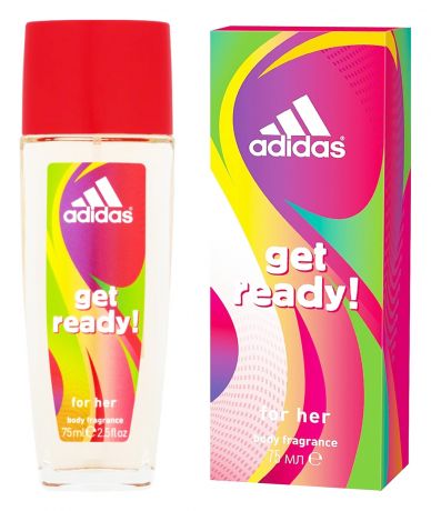 Adidas Get Ready! For Her: парфюмерный спрей для тела 75мл