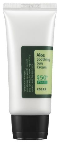 Солнцезащитный крем для лица с экстрактом алоэ Aloe Soothing Sun Cream SPF50 PA+++ 50мл