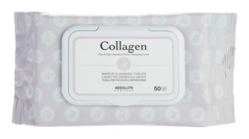 Салфетки для снятия макияжа Cleansing Tissue Collagen 50шт