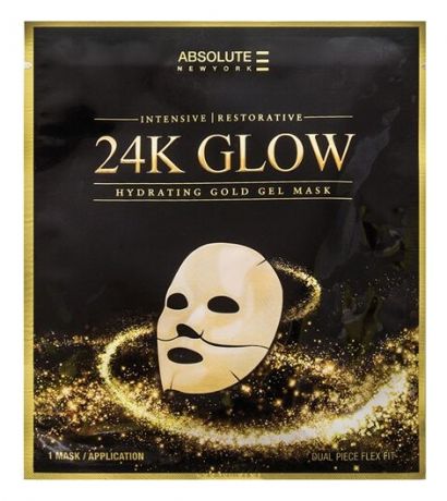 Маска для лица 24K Glow Hydraying Gold Gel Mask 1шт