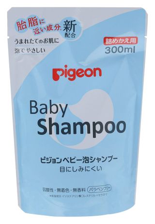 Шампунь-пенка для младенцев Baby Shampoo: Шампунь 300мл (сменный блок)