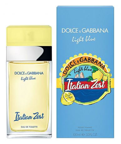 Dolce Gabbana (D&G) Light Blue Italian Zest: туалетная вода 100мл