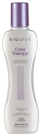 Несмываемый кондиционер для окрашенных волос Biosilk Color Therapy Lock & Protect Treatment 167мл