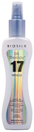 Несмываемый кондиционер для волос Шелковая терапия Biosilk Silk Therapy 17 Miracle Leave-In Conditioner 167мл