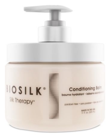 Несмываемый бальзам-кондиционер Шелковая терапия Biosilk Silk Therapy Conditioning Balm: Бальзам 325мл