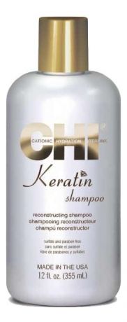 Кератиновый шампунь для волос Keratin Shampoo 355мл: Шампунь 355мл