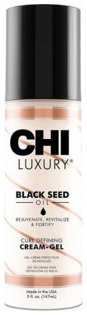 Крем-гель с маслом семян черного тмина для укладки кудрявых волос Luxury Black Seed Oil Curl Defining Cream-Gel 147г