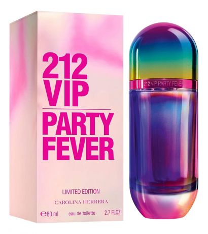 Carolina Herrera 212 VIP Party Fever: туалетная вода 80мл