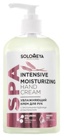Увлажняющий крем для рук с протеинами пшеницы Intensive Moisturizing Hand Cream: Крем 350мл
