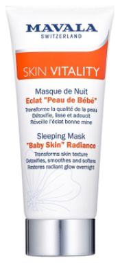 Ночная маска для сияния кожи лица Skin Vitality Sleeping Mask Baby Skin Radiance 65мл